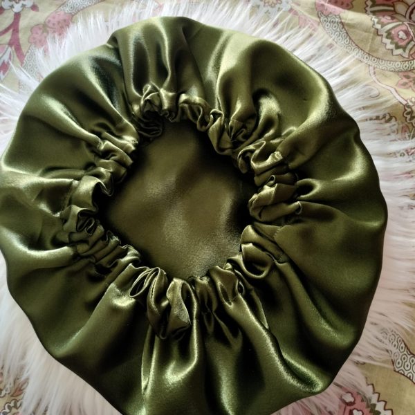 Hair Satin Hair Bonnet (Sleeping Cap) Large