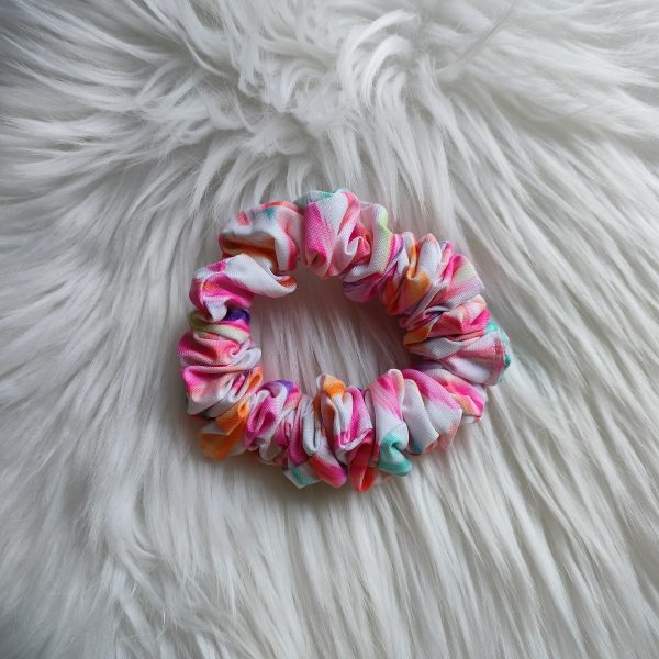 Handmade Cotton Scrunchie - Multicolour - Image 3