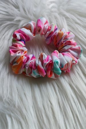 Handmade Cotton Scrunchie - Multicolour