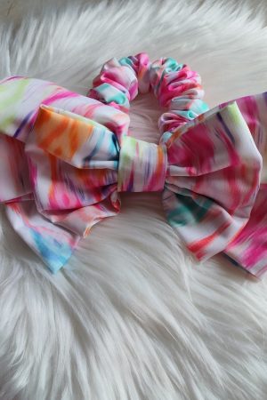 Handmade Cotton Bow Tie - Printed Multicolor